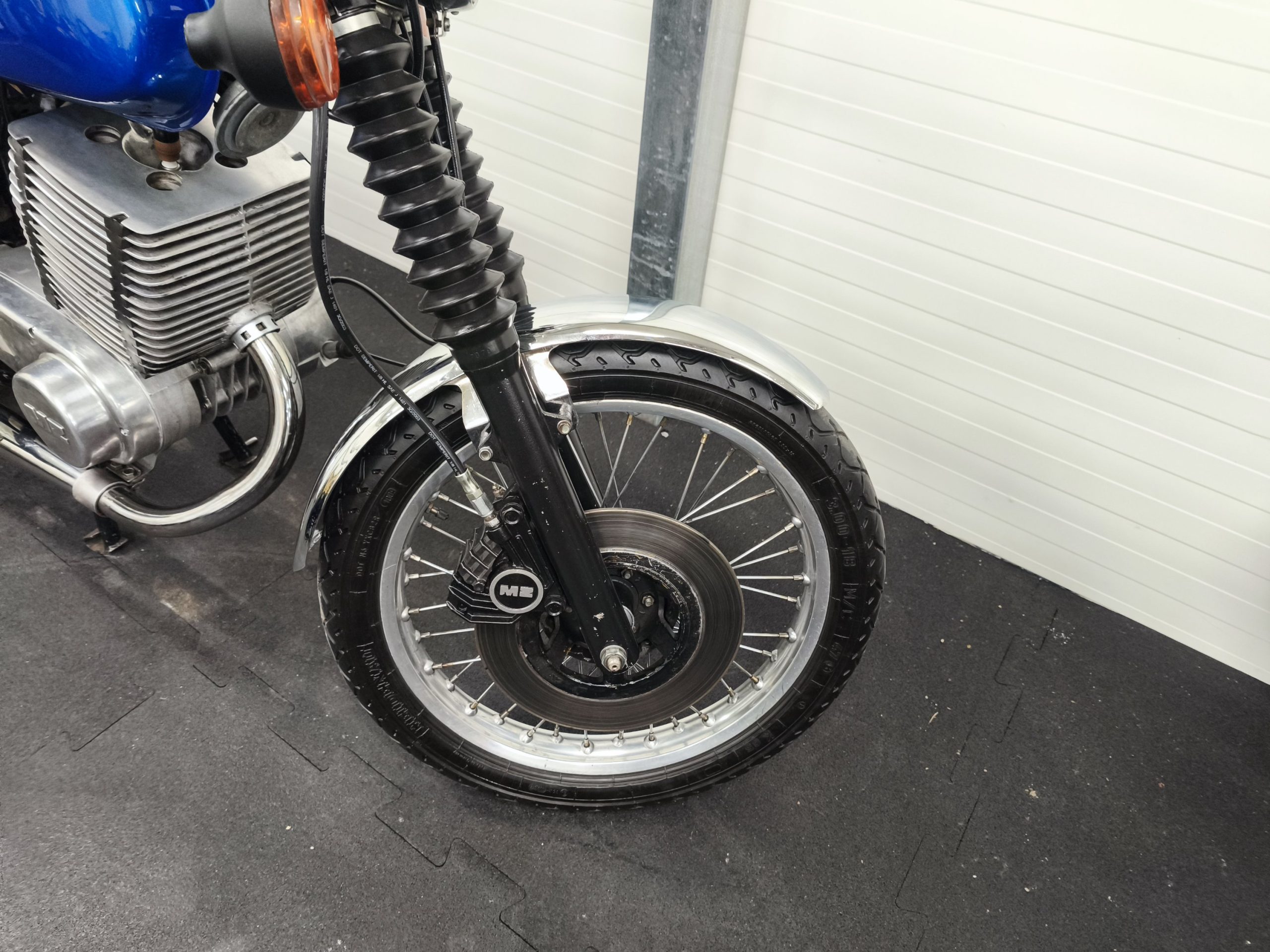 MZ ETZ 250 z dokumentami - granatowy metalik. - obrazek 7