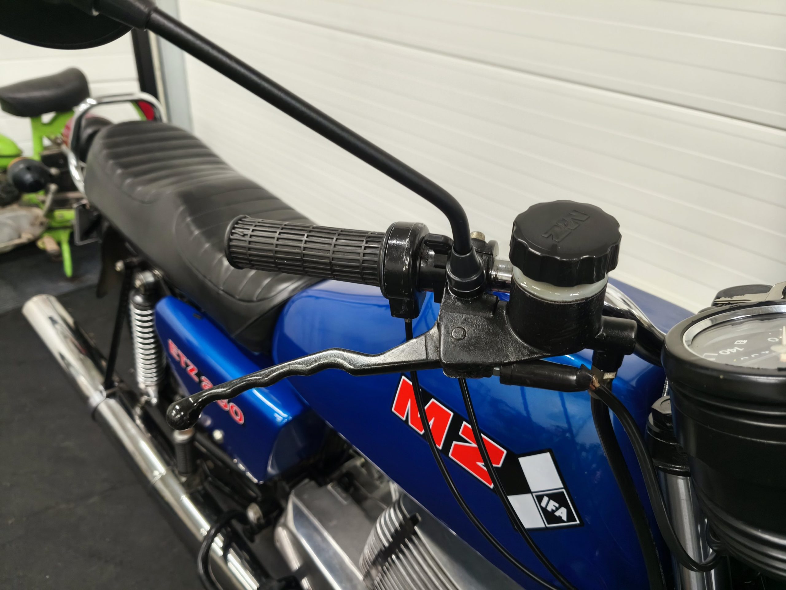 MZ ETZ 250 z dokumentami - granatowy metalik. - obrazek 14