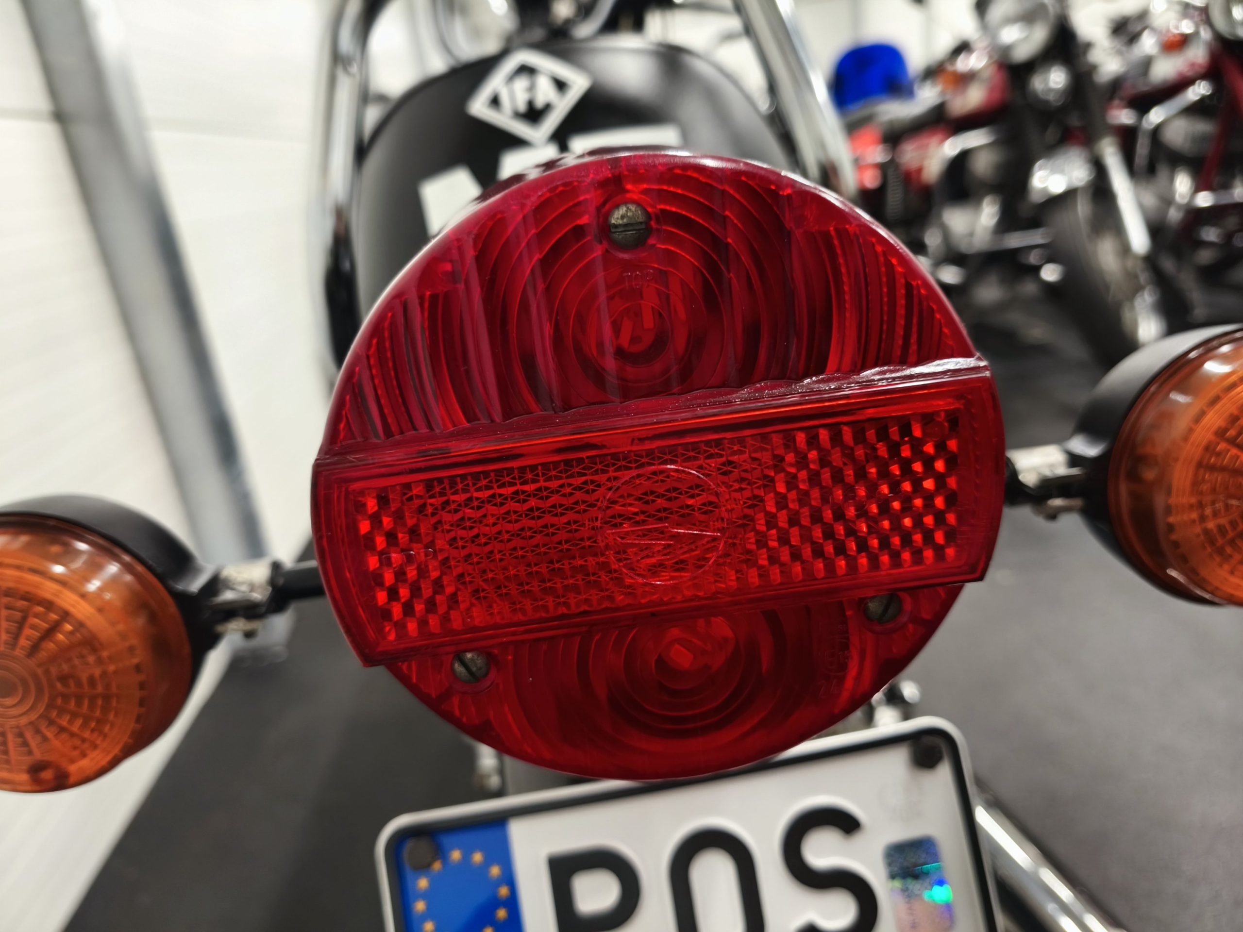 MZ ETZ 250 z dokumentami - granatowy metalik. - obrazek 23
