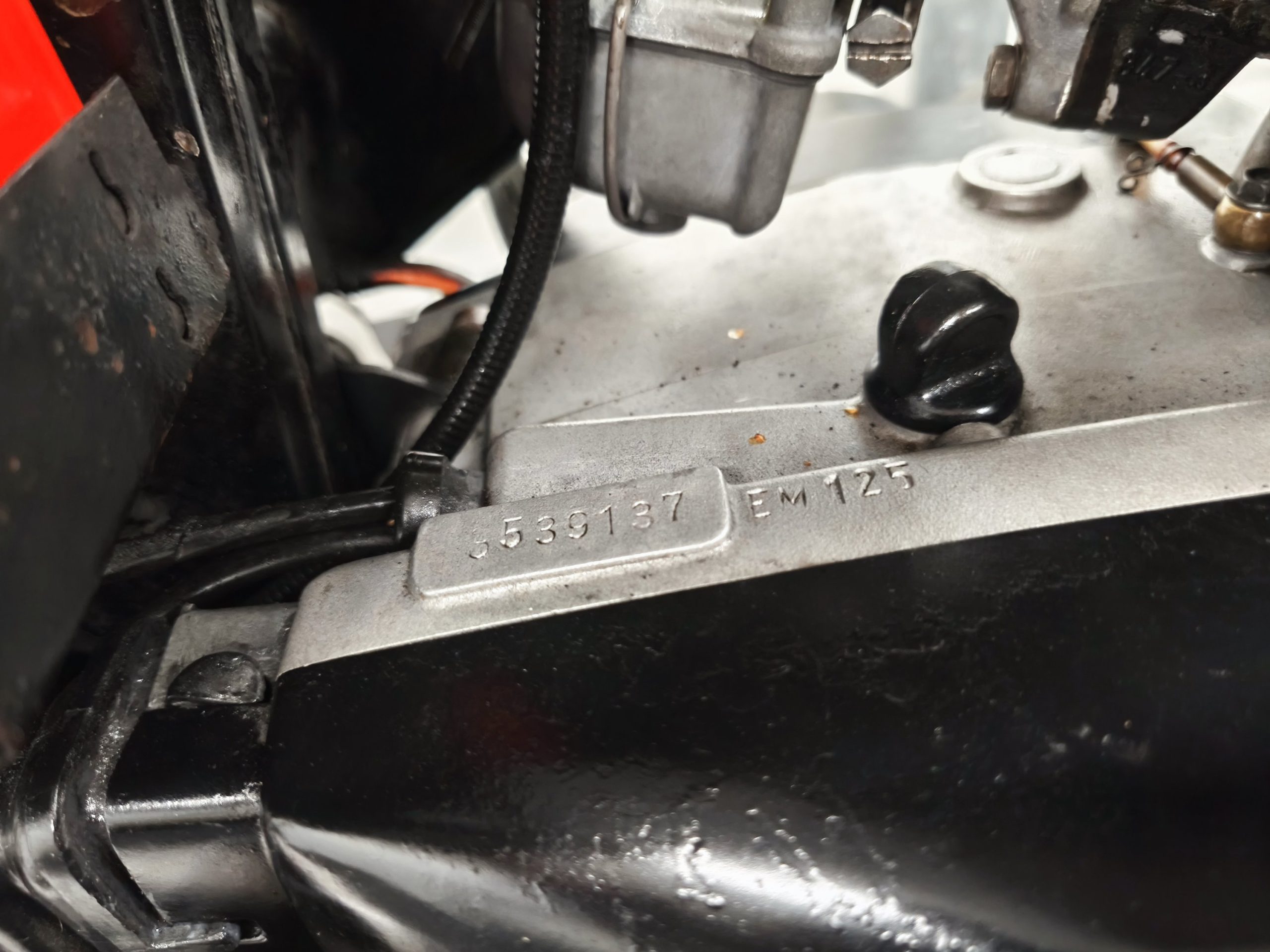 MuZ Saxon 125 Sportstar z dokumentami (MZ ETZ 125) - obrazek 17