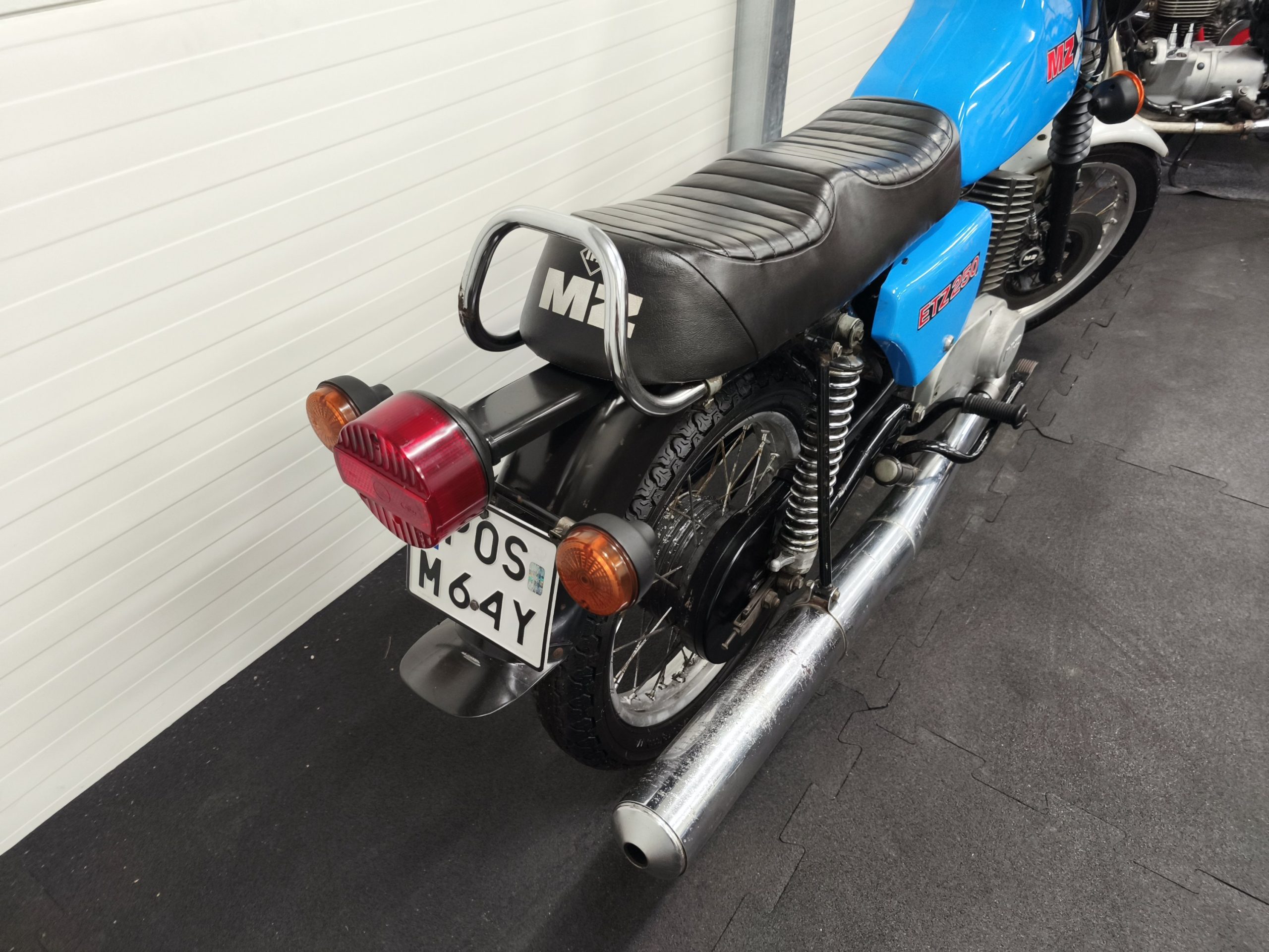 REZERWACJA - MZ ETZ 250 z dokumentami - niebieski lakier. - obrazek 26