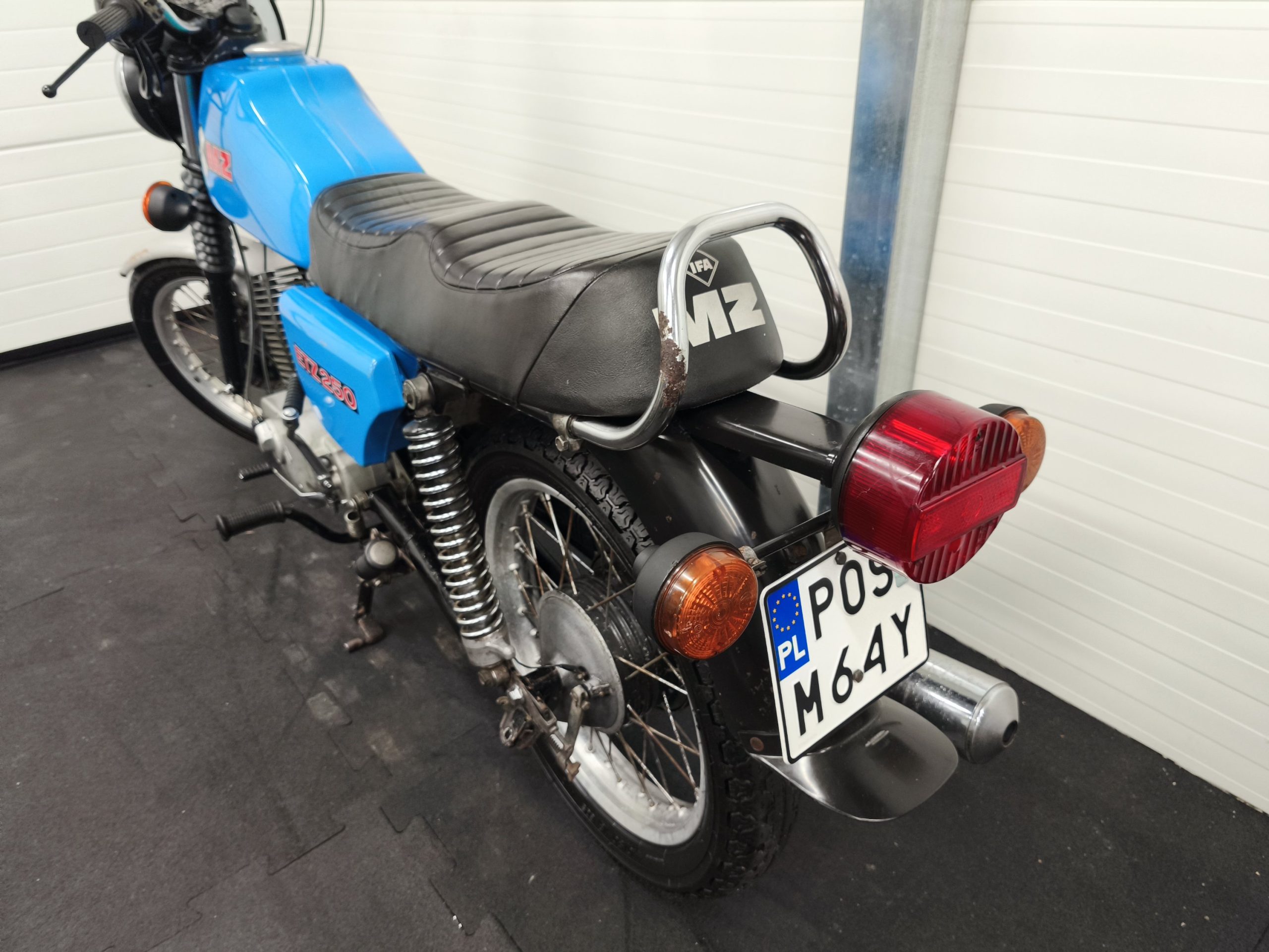 REZERWACJA - MZ ETZ 250 z dokumentami - niebieski lakier. - obrazek 33